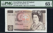 Great Britain - 10 Pounds - PMG 65EPQ - (1991-1992)