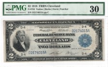 United States - 2$ - 1918 - Cleveland - PMG 30 - Fr#758