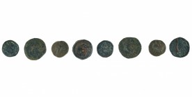 Ake-Ptolemais (Akko) - lot 4 bronze coins