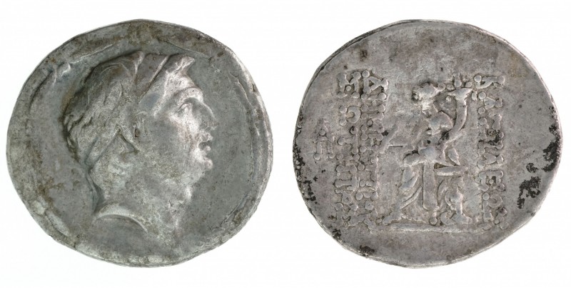 Antiochia - Demetrius I - Tetradrachme - 162-154 v.Chr. Antiochia - 16.26 gr - K...