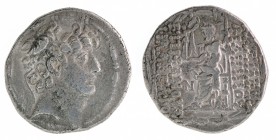 Antiochia - Philippe - 92-83 v.Chr N infront of throne - Antiochia - 15.30g - Spaer 2804