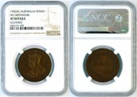 Australia - 1 penny 1920 - no dots - NGC XF DETAILS