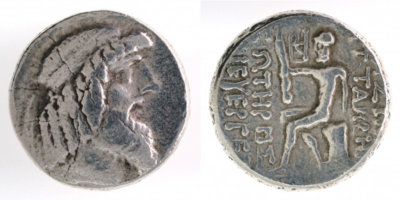 Characene - Kingdom of Characene Attembelos I - AR Tetradrachm - 47-24 v - 13.39...