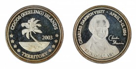 Cocos (Keeling) Islands - Silver 10 dollars 2003 Proof