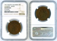 Columbia - Bogota - Leprosarium Coinage - 50 Centavos 1901 - NGC AU DETAILS