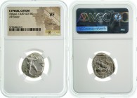 Cyprus - Citium - AR Stater - Azbaal - c.449-425 BC NGC VF