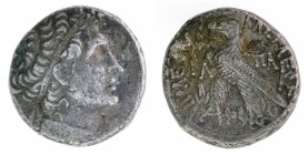 Egypt - Cleopatra VII Alexandria - Tetradrchme - LA=1 - Palm leaf behind eagle