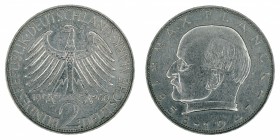 Germany - 2 Deutsche Mark - Max Planck - 1960-G