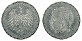 Germany - 2 Deutsche Mark - Max Planck - 1966-G