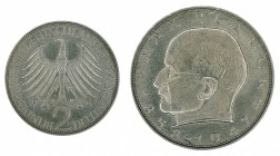 Germany - 2 Deutsche Mark - Max Planck - 1968-G