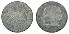 Germany - 2 Deutsche Mark - Max Planck - 1969-J