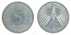 Germany - 5 Deutsche Mark - Silver - 1965-D
