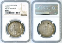 Germany - Prussia - 3 Mark 1910 A - NGC MS-62