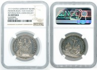 Germany - Reformation Anneversary Silver Medal - NGC AU Details - 1717 - יהוה