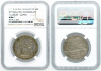 Germany - Reformation Anneversary Silver Medal - NGC MS62 - 1717 - יהוה
