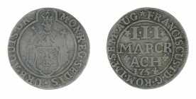 Germany - Aachen - 3 marck 1754