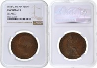 Great Britain - PENNY 1858 - NGC UNC details