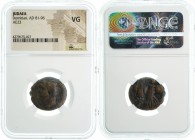 Judea - AE23 - Domitian - AD 81-96 - NGC VG