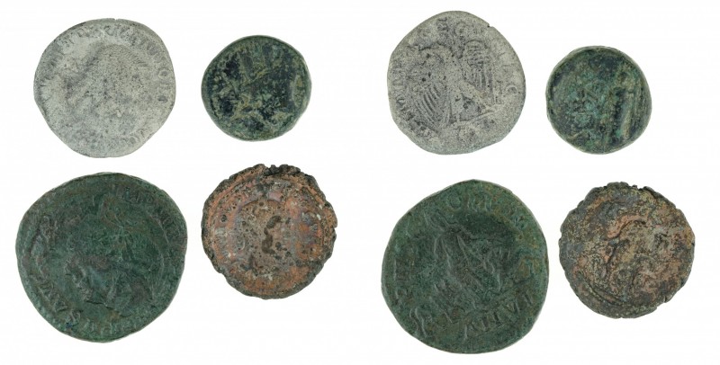 Lot 4 ancient coins