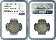 Palestine - 100 Mils - NGC AU Details - 1942