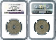 Palestine - 20 Mils - NGC AU Details - 1934