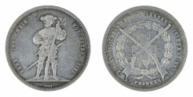Switzerland - 5 francs shooting-Bern 1857
