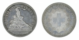 Switzerland - 5 francs shooting-Nidwalden 1861