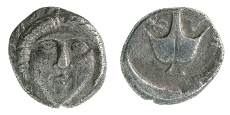 Thracia - Thrace - Apollonia Pontika - 5-4 v.Chr - silver - 1.20g - Solidus-numi...