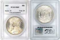 United States - 1$ Morgan - PCGS MS63 - 1883