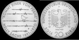 20 Euro 2016 Deutschland - Numisblatt 2/2016