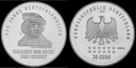 20 Euro 2016 Deutschland - Numisblatt 4/2016
