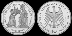 10 Mark 2000 Deutschland - Numisblatt 1/2000