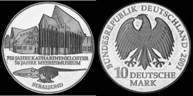 10 Mark 2001 Deutschland - Numisblatt 2/2001