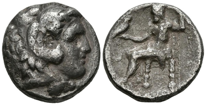 REINO DE MACEDONIA, Alejandro III. Tetradracma. (Ar. 15,93g/24mm). 312-280 a.C. ...