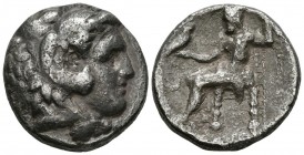 REINO DE MACEDONIA, Alejandro III. Tetradracma. (Ar. 15,93g/24mm). 312-280 a.C. (Price 3756). MBC-.