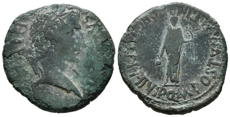 CARTAGONOVA (Cartagena, Murcia). As. (Ae. 9,37g/27mm). 27 a.C.-14 d.C. (FAB-576)...