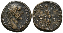 ANTONINO PIO. Dupondio. (Ae. 13,80g/25mm). 145-161 d.C. Roma. (RIC 814). MBC-.