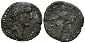 ANTONINO PIO. Dupondio. (Ae. 11,46g/24mm). 157-158 d.C. Roma. (RIC 948). MBC.