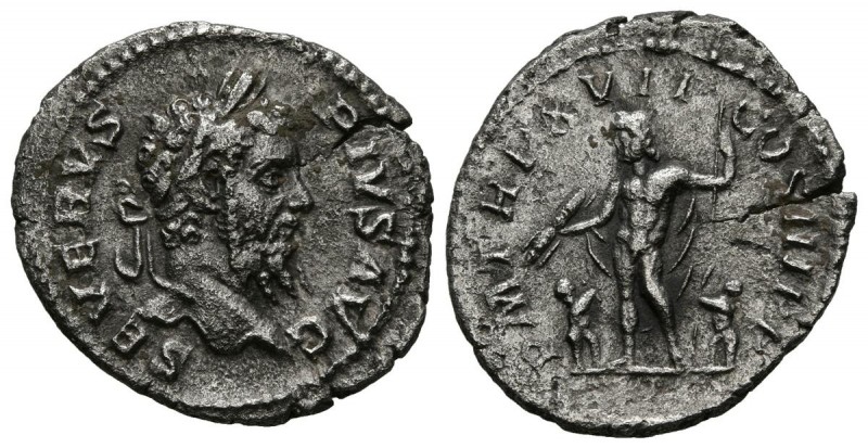 SEPTIMIO SEVERO. Denario. (Ar. 2,40g/20mm). 210 d.C. Roma. (RIC 233). MBC+.