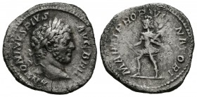 CARACALLA. Denario. (Ar. 2,74g/19mm). 210-213 d.C. Roma. (RIC 223). MBC-.
