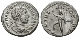 HELIOGABALO. Denario. (Ar. 3,30g/19mm). 220-221 d.C. Roma. (RIC 40). EBC+.