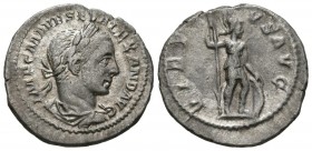 ALEJANDRO SEVERO. Denario. (Ar. 2,79g/20mm). 222-228 d.C. Roma. (RIC 182). MBC.