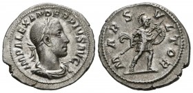 ALEJANDRO SEVERO. Denario. (Ar. 3,46g/22mm). 232 d.C. Roma. (RIC 246). EBC-.