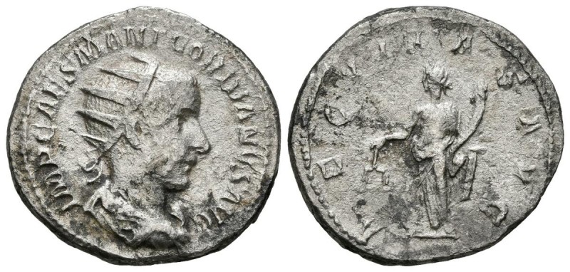 GORDIANO III. Antoniniano. (Ar. 4,34g/22mm). 239-240 d.C. Roma. (RIC 63). MBC. O...