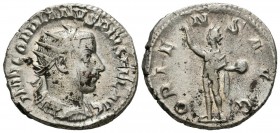 GORDIANO III. Antoniniano. (Ar. 4,47g/23mm). 242-244 d.C. Antioquía. (RIC 213). MBC+.