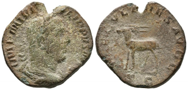 FILIPO I. Sestercio. (Ae. 12,71g/28mm). 248 d.C. Roma. (RIC 161). Acuñación conm...