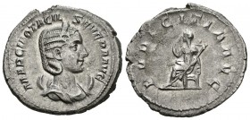 OTACILIA SEVERA. Antoniniano. (Ar. 4,06g/24mm). 244-246 d.C. Roma. (RIC 123c). MBC+.