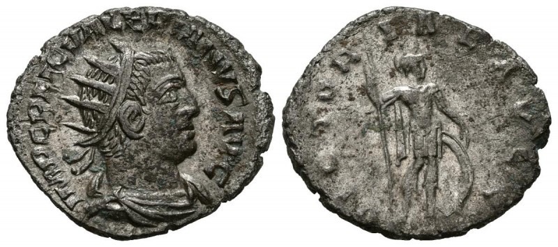 VALERIANO. Antoniniano. (Ar. 3,58g/28mm). 254-255 d.C. Antioquía. (RIC 225). MBC...