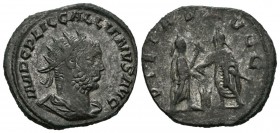 GALIENO. Antoniniano. (Ve. 3,26g/22mm). 256-260 d.C. Ceca asiática. (RIC 447). MBC.