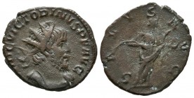 VICTORINO. Antoniniano. (Ae. 3,12g/21mm). 269-271. Colonia Agrippinensis. (RIC 122). MBC.